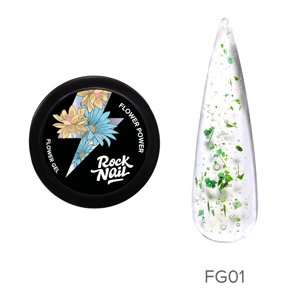 RockNail    Flower Power FG01 Gardenia Gang (10 )*
